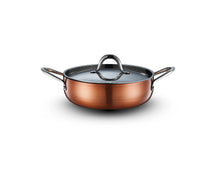 Görseli Galeri görüntüleyiciye yükleyin, Copperfield 22 cm Yanmaz Yapışmaz İndüksiyonlu Seramik Sahan