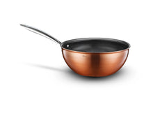 Görseli Galeri görüntüleyiciye yükleyin, Copperfield 26 cm Yanmaz Yapışmaz İndüksiyonlu Seramik Wok Tava