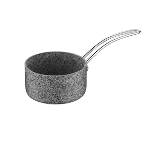 Stone-Age 16 cm Çizilmez Yanmaz Yapışmaz İndüksiyon Sos Tenceresi (Kapaklı)