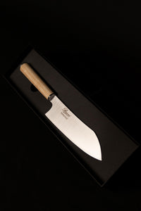 Brioni Eğri Santoku Şef Bıçağı Dışbudak