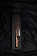 Görseli Galeri görüntüleyiciye yükleyin, Brioni Pimli Eğri Santoku Şef Bıçağı Ceviz