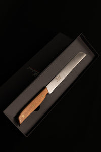 Brioni Pimli Tırtıklı Ekmek Bıçağı Ceviz