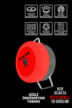 Load image into Gallery viewer, Stone-Age 18 cm Çizilmez Yanmaz Yapışmaz İndüksiyonlu Derin Tencere