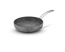 Görseli Galeri görüntüleyiciye yükleyin, Stone-Age Terra 20 cm 24 cm 28 cm Çizilmez Yanmaz Yapışmaz İndüksiyonlu Tava Seti