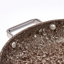 Görseli Galeri görüntüleyiciye yükleyin, Stone-Age Terra 22 cm Çizilmez Yanmaz Yapışmaz İndüksiyonlu Sahan