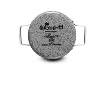 Load image into Gallery viewer, Stone-H 22 cm Çizilmez Yanmaz Yapışmaz Derin Tencere