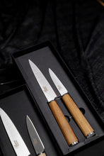 Load image into Gallery viewer, Brioni Utility Çok Amaçlı Mutfak Bıçağı Afrormosia X2